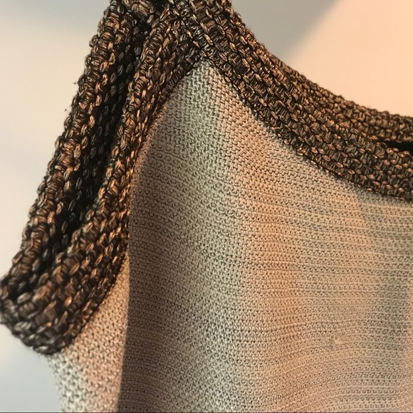 Escada Designer Knit Cotton Blend Tank Top - Picture 3 of 7